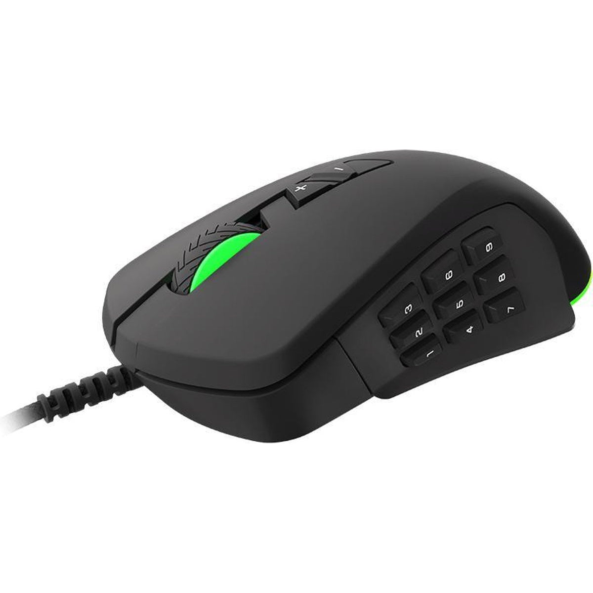 Genesis Xenon 770 RGB – FPS en MMO Gaming Muis – Aanpasbaar – Tot 14 Programmeerbare Knoppen – 10200 DPI Genesis Xenon 770 RGB – FPS en MMO Gaming Muis – Aanpasbaar – Tot 14 Programmeerbare Knoppen – 10200 DPI